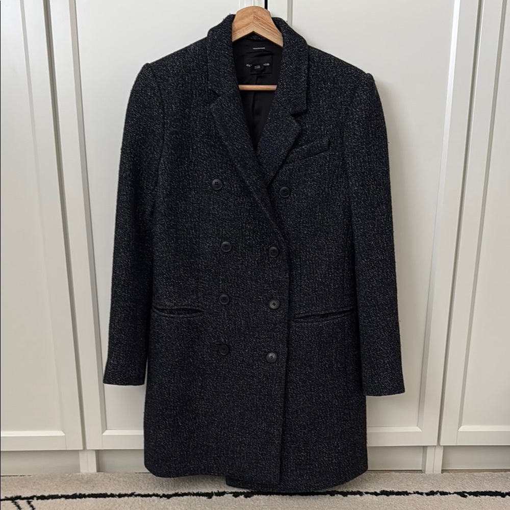 Club Monaco Double-Breasted Wool Coat